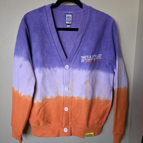 Desto Dubb Awful Lot of Cough Syrup Prep Cardigan - Size Small - Limited Edit - Picture 1 of 6